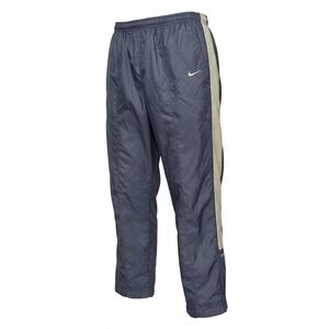 Men's Nike Mesh lined Sweat Pants Navy XLL small hole in bottom of leg, Great